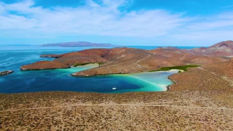 Beautiful lagoon in the mountains Stock Footage 152179592