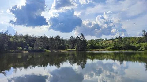 Beautiful lake #4 写真素材