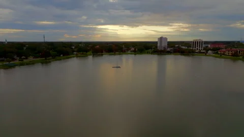 Beautiful Lake Video stock 260861046