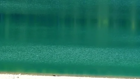 Beautiful Lake in the Mountain Area Stock-Footage 80997075