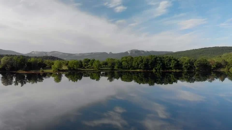 Beautiful lake in mountain. Stock Footage 90828722