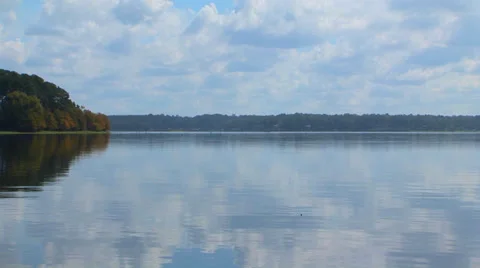 Beautiful Lake Reflection Video stock 33604374