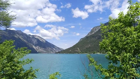 Beautiful lakeside view Stock-Footage 309738194