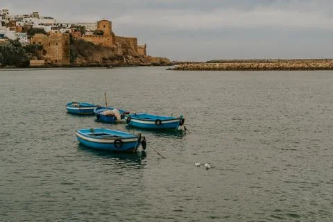 Beautiful landscape and hardscape at Morocco Stock Photos