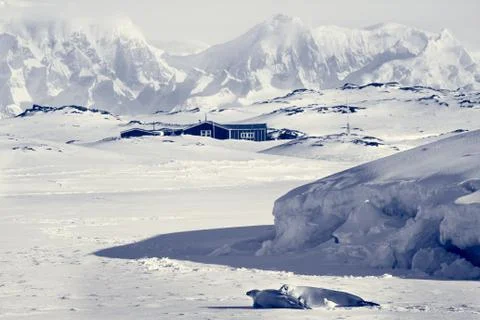 Beautiful landscape in  Antarctica Stock Photos