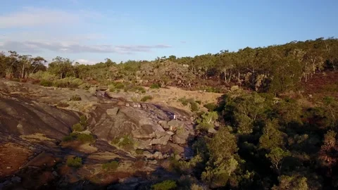 Beautiful Landscape in Australia Stock Footage