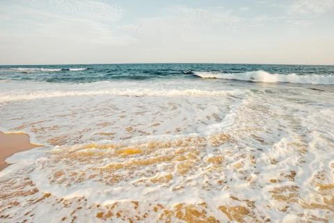 Beautiful landscape beach Stock Photos