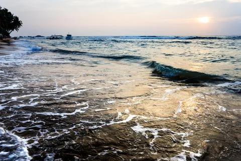 Beautiful landscape beach Stock Photos
