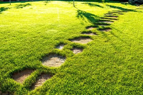 Beautiful landscape design Stock Photos