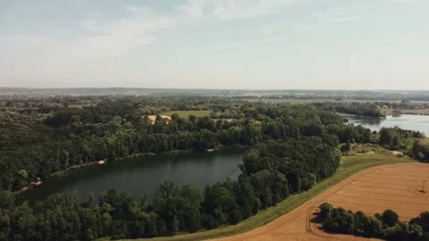 Beautiful landscape drone 4K Video stock 225756845