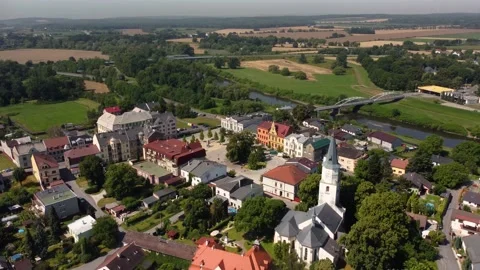 Beautiful landscape drone 4K Video stock 225756862