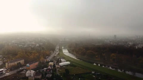 Beautiful landscape drone 4K Stock Footage 225757015