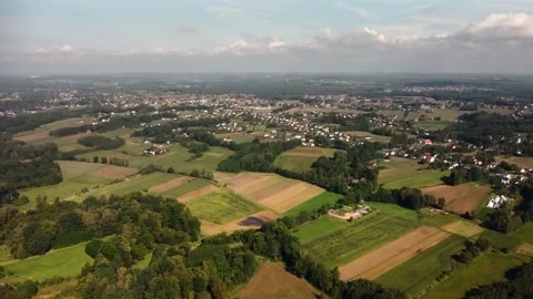 Beautiful landscape drone 4K Video stock 225757017