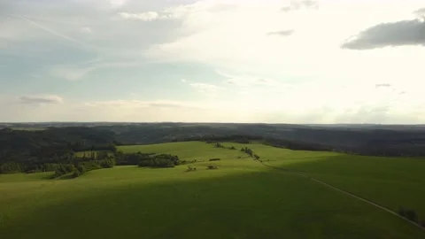 Beautiful landscape drone 4K Stock Footage 225757096