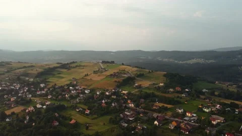 Beautiful landscape drone 4K Video stock 225757431
