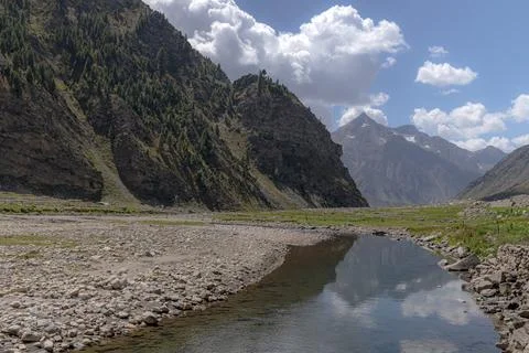 Beautiful landscape of kaghan valley Stock Photos