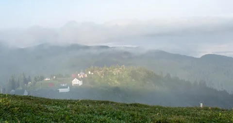 Beautiful landscape from a mountain Stock Footage 119085288