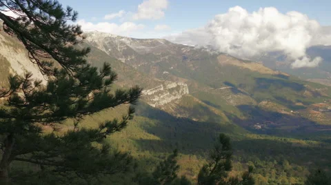Beautiful landscape of mountains Stock Footage 59515672