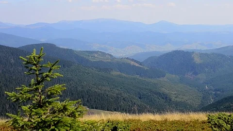 Beautiful landscape in mountains Video stock 76273364