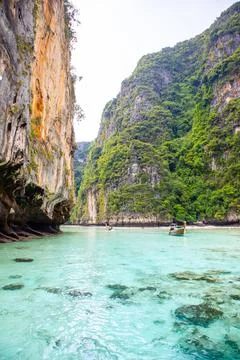 Beautiful landscape of the Phi Phi Islands, Thailand Stock Photos