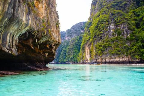 Beautiful landscape of the Phi Phi Islands, Thailand Stock Photos