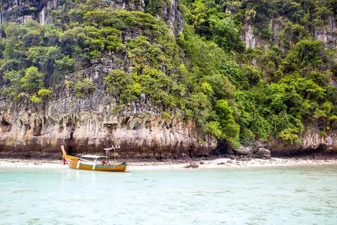 Beautiful landscape of the Phi Phi Islands, Thailand Stock Photos