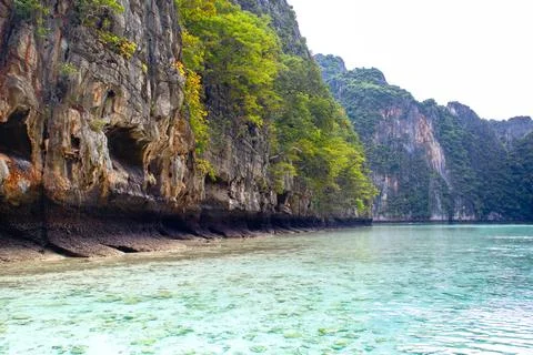 Beautiful landscape of the Phi Phi Islands, Thailand Stock Photos