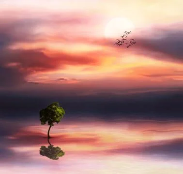 Beautiful landscape Stock Photos