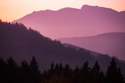 A beautiful landscape Stock Photos