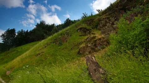 Beautiful landscape time lapse Stock Footage 6530204