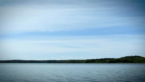 A beautiful landscape with a tranquil feeling Stock Footage 111508077