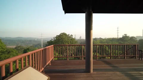 Beautiful landscape view from the Observation towers in Putrajaya Wetlands Park. 動画素材 272881144