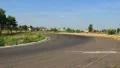 Beautiful landscape view with vintage car Leyland P76 passing by countryside HD Footage