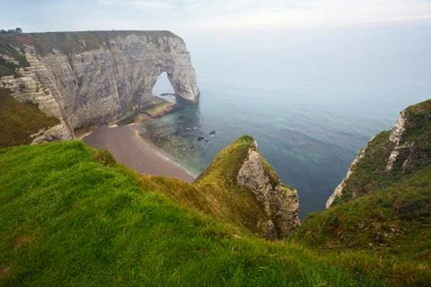 Beautiful landscapes of Etretat Stock-Fotos