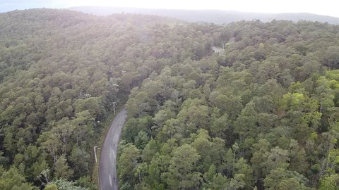 The beautiful Lanscape inside the Mountian Stock Footage 125915158