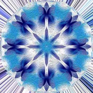 A beautiful large mandala Stock Illustration