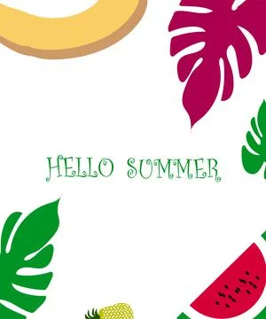 Beautiful leafs pattern background vector illustration Stock Illustration