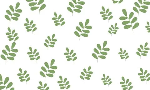 Beautiful Leaves Background Stock Illustration