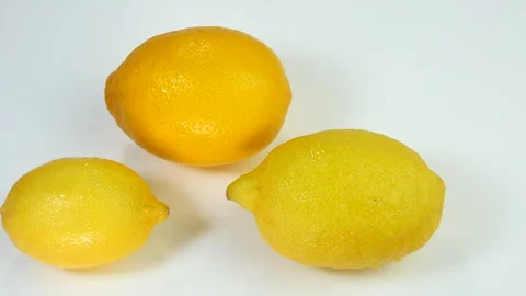 Beautiful lemons Stock Footage 234311913