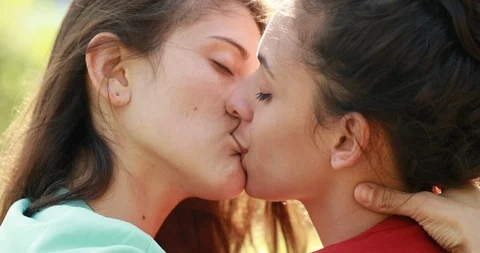 Lesbian Making Out