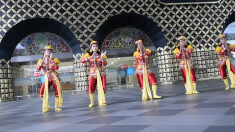 Beautiful Life of Dancing! Video stock 207726452