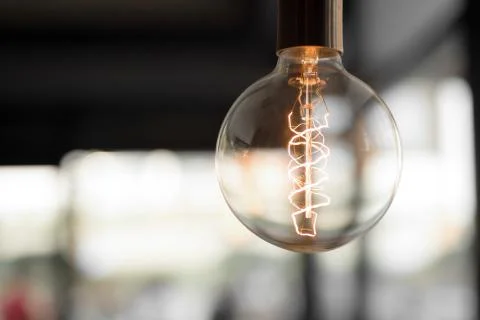 Beautiful light bulb Stock Photos
