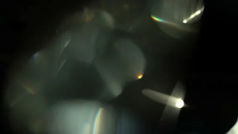 Beautiful light leak on dark background | Stock Video | Pond5
