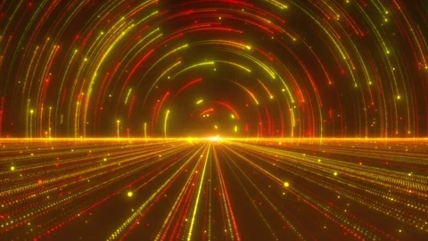 Beautiful light star track particle stage background Stock Footage 316539134