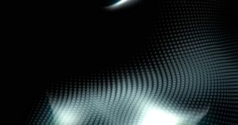 Beautiful light with wave isolated with black background Stock Footage 59387029