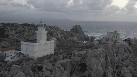 Beautiful Lighthouse Stock Footage 123333141