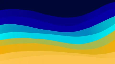 Beautiful liquid abstract patterns of blue sea and beach summer backgrounds. Stock Illustration