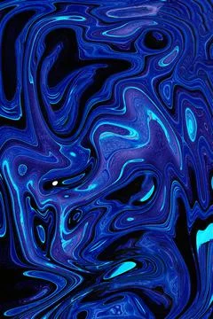Beautiful liquid marble blue background. Abstract liquid fluid effect color Illustrazione stock