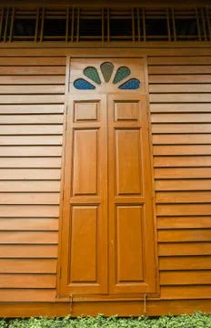 Beautiful long window Stock Photos