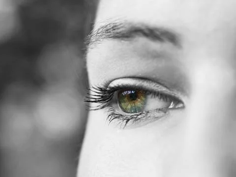 Beautiful look Foto stock
